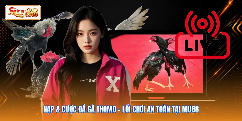 Nạp & Cược Đá Gà Thomo - Lối Chơi An Toàn Tại MU88 Nạp & Cược Đá Gà Thomo - Lối Chơi An Toàn Tại MU88