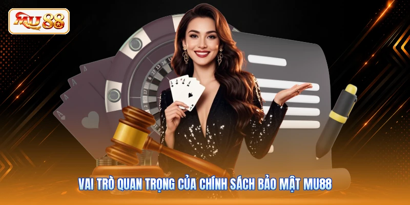 Chính Sách Bảo Mật MU88 Vai trò quan trọng của chính sách bảo mật MU88